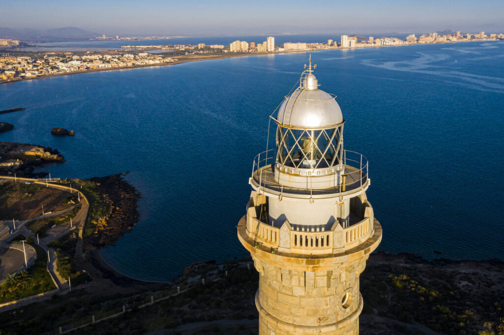 Vistas desde el faro de Cabo de Palos