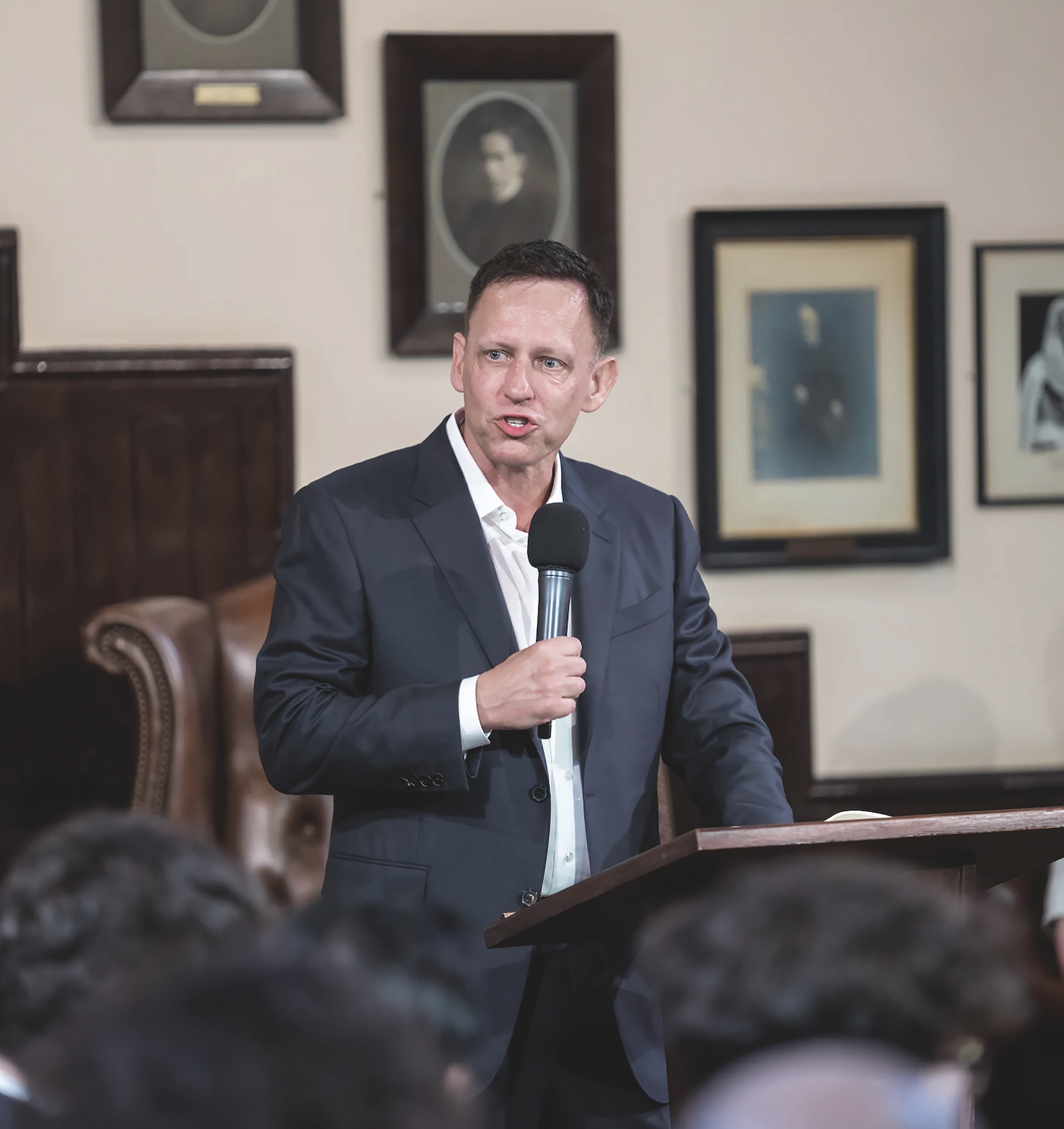 El hombre fuerte de Silicon Valley predica contra el anticristo (encarnado en Greta Thunberg)