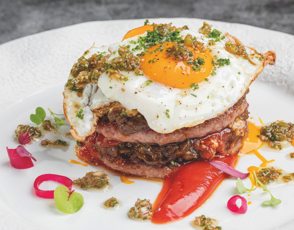 Hamburguesa 'pelotuda' sin pan 